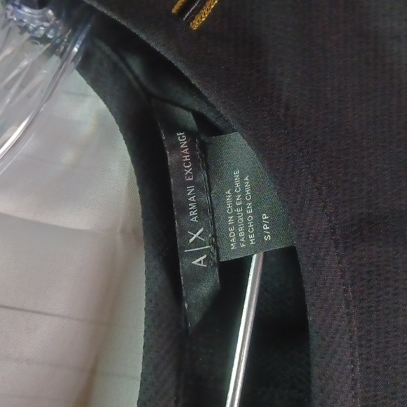 Armani exchange black sleeveless top - Picture 3 of 5